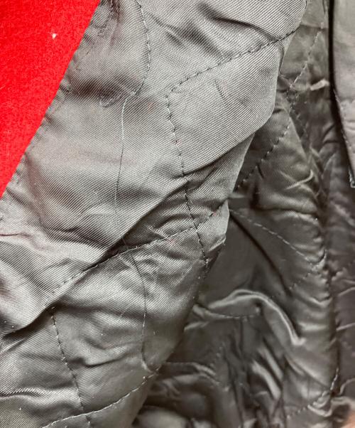 POLO RALPH LAUREN（ポロ・ラルフローレン）POLO RALPH LAUREN (ポロ・ラルフローレン) スタジャン レッド×ブラック サイズ:Lの古着・服飾アイテム