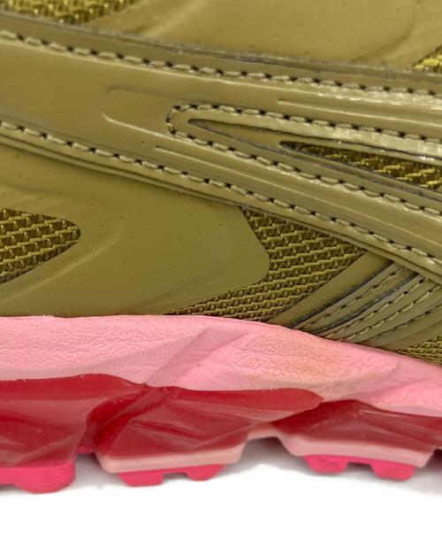 asics（アシックス）asics (アシックス) GmbH (ゲーエムベーハー) Gel Nandi 360 カーキ×ピンク サイズ:27の古着・服飾アイテム