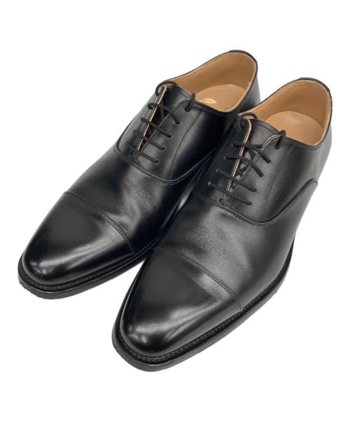 SCOTCH GRAIN（スコッチグレイン）SCOTCH GRAIN (スコッチグレイン) ストレートチップシューズ　HIROKAWA ブラック サイズ:24の古着・服飾アイテム