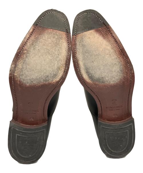 SCOTCH GRAIN（スコッチグレイン）SCOTCH GRAIN (スコッチグレイン) ストレートチップシューズ　HIROKAWA ブラック サイズ:24の古着・服飾アイテム