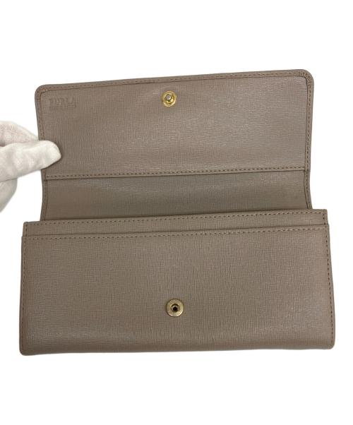 FURLA（フルラ）FURLA (フルラ) 長財布 ベージュの古着・服飾アイテム