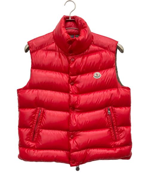 MONCLER（モンクレール）MONCLER (モンクレール) ダウンベスト TIB GILET レッド サイズ:SIZE1の古着・服飾アイテム