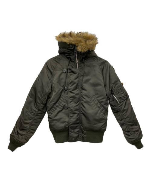 ALPHA（アルファ）ALPHA (アルファ) N-2Bジャケット カーキ サイズ:Sの古着・服飾アイテム