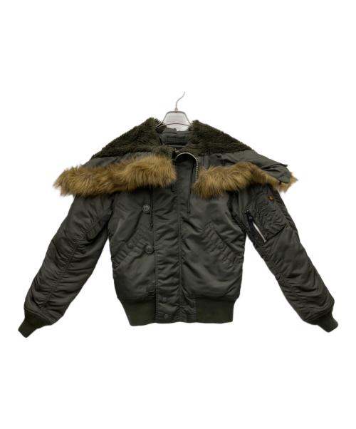 ALPHA（アルファ）ALPHA (アルファ) N-2Bジャケット カーキ サイズ:Sの古着・服飾アイテム