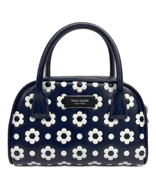 Kate Spade（ケイトスペード）Kate Spade (ケイトスペード) 2WAYバッグ ネイビーの古着・服飾アイテム