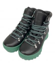 MERRELL（メレル）の古着「ブーツ BRISTOL MID」｜ブラック×グリーン