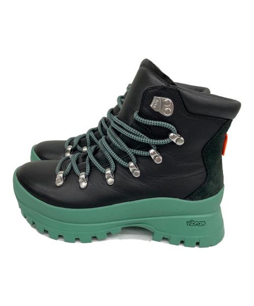 MERRELL（メレル）MERRELL (メレル) ブーツ BRISTOL MID ブラック×グリーン サイズ:22.5の古着・服飾アイテム