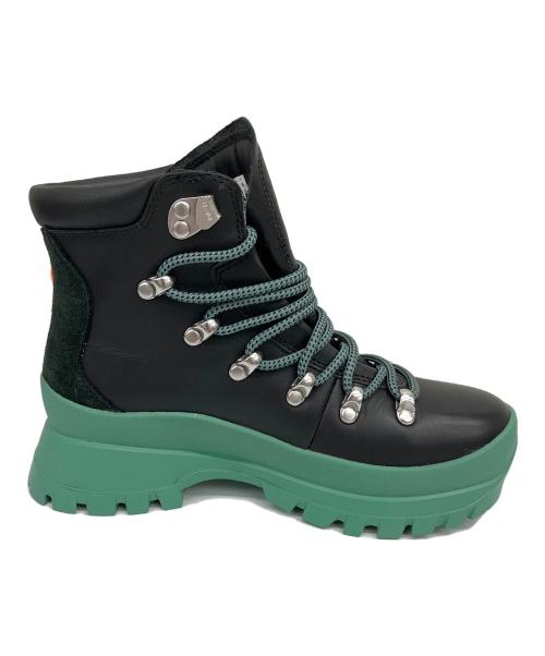 MERRELL（メレル）MERRELL (メレル) ブーツ BRISTOL MID ブラック×グリーン サイズ:22.5の古着・服飾アイテム