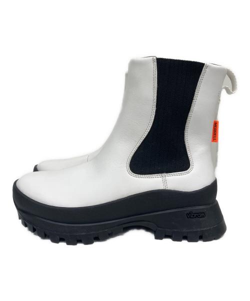 MERRELL（メレル）MERRELL (メレル) BRISTOL CHELSEA ホワイト×ブラック サイズ:22.5 未使用品の古着・服飾アイテム