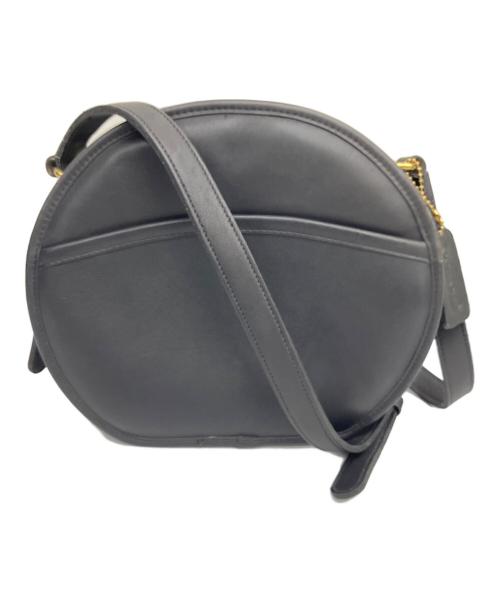 COACH（コーチ）COACH (コーチ) レザーショルダーバッグ OLD COACH ブラックの古着・服飾アイテム