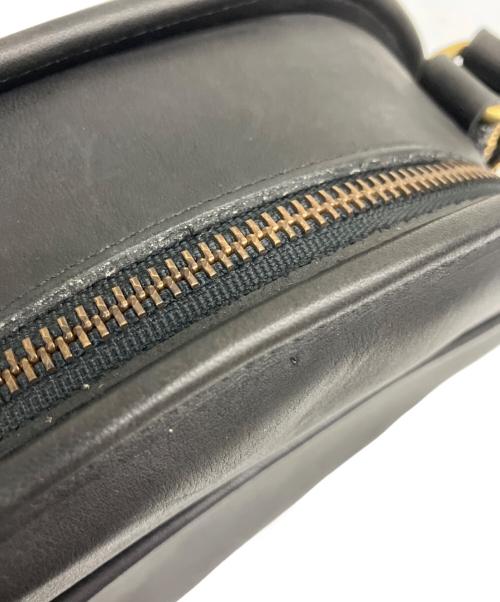 COACH（コーチ）COACH (コーチ) レザーショルダーバッグ OLD COACH ブラックの古着・服飾アイテム