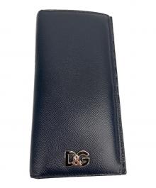 DOLCE & GABBANA（ドルチェ＆ガッバーナ）の古着「長財布」｜ネイビー