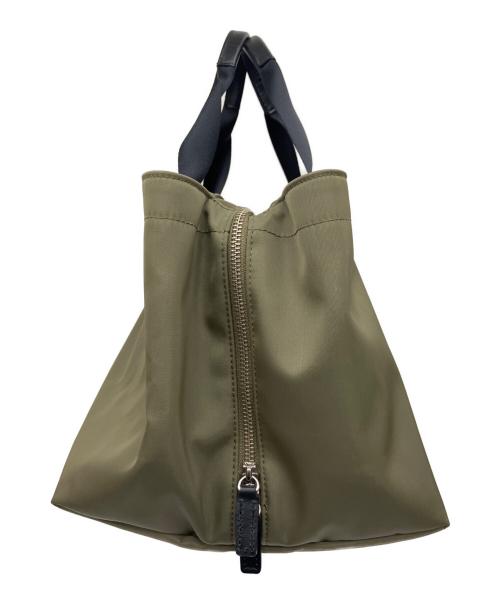 JIL SANDER NAVY（ジルサンダー ネイビー）JIL SANDER NAVY (ジルサンダー ネイビー) WEEKEND BAG カーキの古着・服飾アイテム