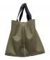 中古・古着 JIL SANDER NAVY (ジルサンダー ネイビー) WEEKEND BAG カーキ：12000円