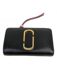MARC JACOBS（マークジェイコブス）の古着「2つ折り財布」｜ブラック×ピンク×ゴールド