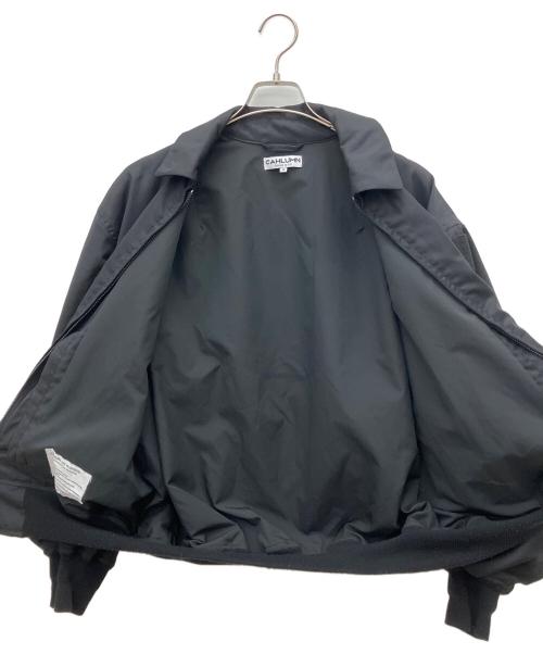 CAHLUMN（カウラム）CAHLUMN (カウラム) TW Twill Heli Crew Jacke ブラック サイズ:Mの古着・服飾アイテム