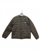 DANTONダントン）の古着「インナーダウン」｜カーキ