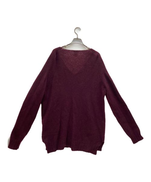 DRIES VAN NOTEN（ドリスヴァンノッテン）DRIES VAN NOTEN (ドリスヴァンノッテン) 厚手ニット パープル サイズ:Mの古着・服飾アイテム