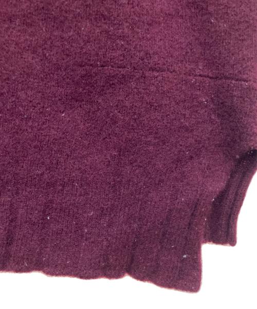 DRIES VAN NOTEN（ドリスヴァンノッテン）DRIES VAN NOTEN (ドリスヴァンノッテン) 厚手ニット パープル サイズ:Mの古着・服飾アイテム