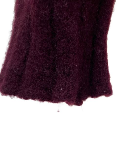 DRIES VAN NOTEN（ドリスヴァンノッテン）DRIES VAN NOTEN (ドリスヴァンノッテン) 厚手ニット パープル サイズ:Mの古着・服飾アイテム