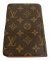 LOUIS VUITTON (ルイ ヴィトン) 2つ折り財布 ブラウン：12000円