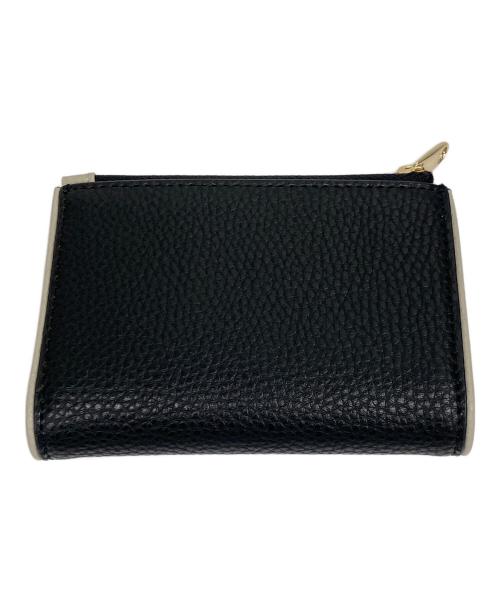 FURLA（フルラ）FURLA (フルラ) 2つ折り財布 ブラック×ピンクの古着・服飾アイテム