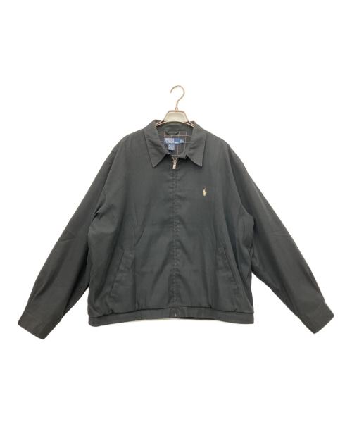 POLO RALPH LAUREN（ポロ・ラルフローレン）POLO RALPH LAUREN (ポロ・ラルフローレン) スイングトップ ブラック サイズ:XLの古着・服飾アイテム