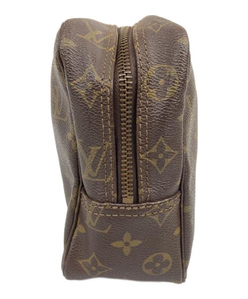 LOUIS VUITTON（ルイ ヴィトン）LOUIS VUITTON (ルイ ヴィトン) コスメポーチ トゥルーストワレット28 ブラウンの古着・服飾アイテム