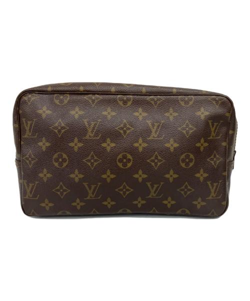 LOUIS VUITTON（ルイ ヴィトン）LOUIS VUITTON (ルイ ヴィトン) コスメポーチ トゥルーストワレット28 ブラウンの古着・服飾アイテム