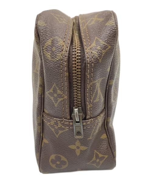 LOUIS VUITTON（ルイ ヴィトン）LOUIS VUITTON (ルイ ヴィトン) コスメポーチ トゥルーストワレット28 ブラウンの古着・服飾アイテム