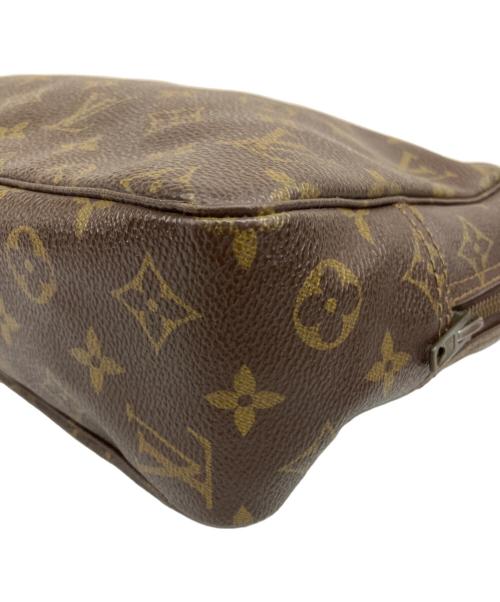 LOUIS VUITTON（ルイ ヴィトン）LOUIS VUITTON (ルイ ヴィトン) コスメポーチ トゥルーストワレット28 ブラウンの古着・服飾アイテム