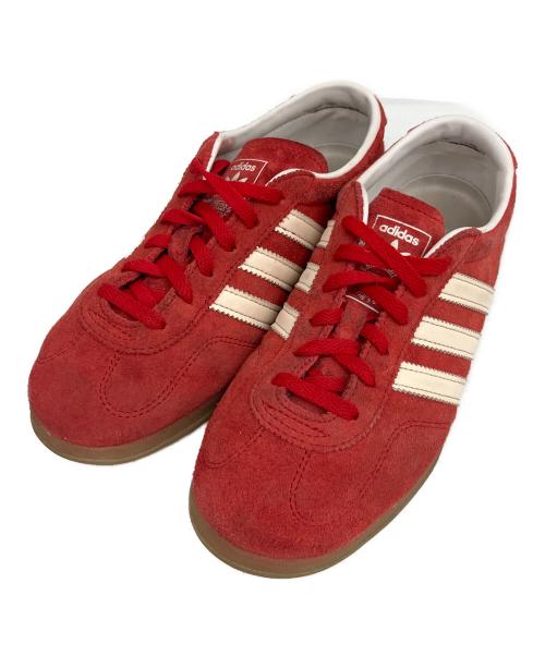 adidas（アディダス）adidas (アディダス) ローカットスニーカー GAZELLE LO PRO レッド サイズ:22.5cmの古着・服飾アイテム