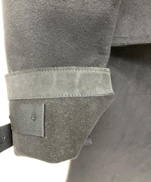 ten c（テンシー）ten c (テンシー) PARKA ウルトラスエードモッズコート ブラック サイズ:46の古着・服飾アイテム