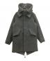 ten c（テンシー）の古着「PARKA ウルトラスエードモッズコート」｜ブラック