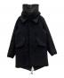 ten c (テンシー) PARKA ウルトラスエードモッズコート ブラック サイズ:46：70000円