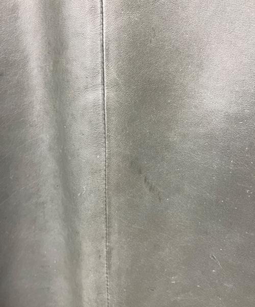GAULTIER HOMME objet（ゴルチエオムオブジェ）GAULTIER HOMME objet (ゴルチエオムオブジェ) レザージャケット グリーン サイズ:46の古着・服飾アイテム