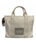 MARC JACOBS (マークジェイコブス) ザ キャンバス トートバッグ ミディアム ベージュ：9000円