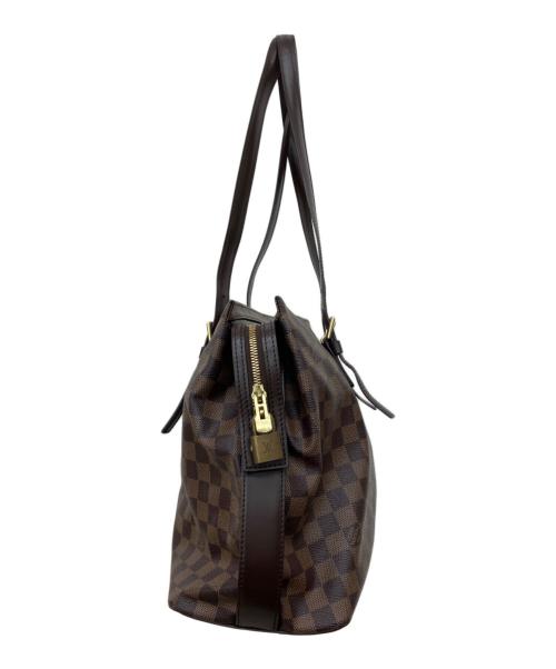 LOUIS VUITTON（ルイ ヴィトン）LOUIS VUITTON (ルイ ヴィトン) トートバッグ チェルシー ダミエ ブラウンの古着・服飾アイテム