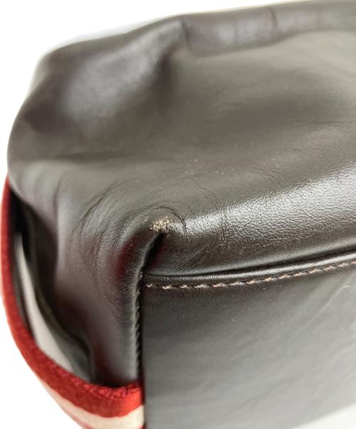 BALLY（バリー）BALLY (バリー) ハンドバッグ トレインスポッティング ブラウンの古着・服飾アイテム