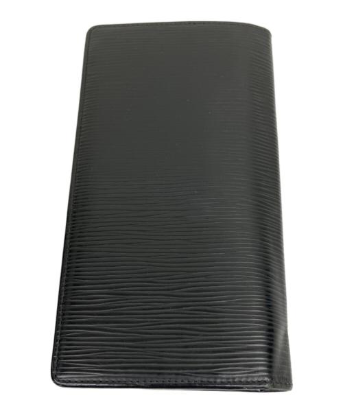 LOUIS VUITTON（ルイ ヴィトン）LOUIS VUITTON (ルイ ヴィトン) 長財布 ブラックの古着・服飾アイテム