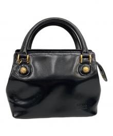 GIANNI VERSACE（ジャンニ・ヴェルサーチ）の古着「ハンドバッグ」｜ブラック
