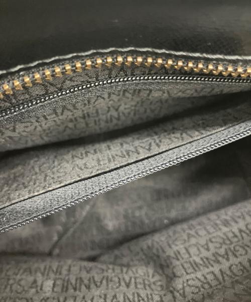 GIANNI VERSACE（ジャンニ・ヴェルサーチ）GIANNI VERSACE (ジャンニ・ヴェルサーチ) ハンドバッグ ブラックの古着・服飾アイテム