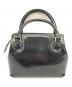 GIANNI VERSACE (ジャンニ・ヴェルサーチ) ハンドバッグ ブラック：15000円
