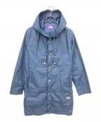 THE NORTHFACE PURPLELABELザ・ノースフェイス パープルレーベル）の古着「フーデッドトラベルコート」｜ネイビー