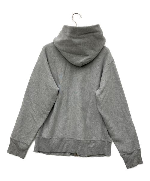 Champion REVERSE WEAVE（チャンピオン リバース ウィーブ）Champion REVERSE WEAVE (チャンピオン リバース ウィーブ) ジップパーカー グレー サイズ:Lの古着・服飾アイテム