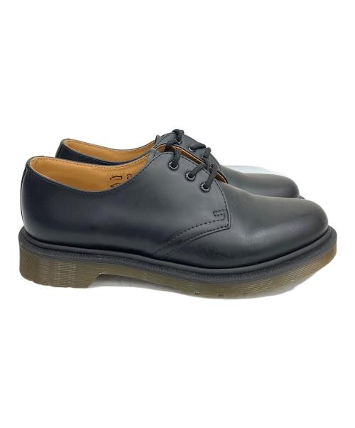 Dr.Martens（ドクターマーチン）Dr.Martens (ドクターマーチン) 3ホールシューズ ブラック サイズ:24の古着・服飾アイテム