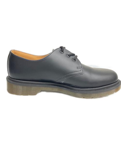 Dr.Martens（ドクターマーチン）Dr.Martens (ドクターマーチン) 3ホールシューズ ブラック サイズ:24の古着・服飾アイテム
