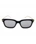 Thom Browne (トムブラウン) 伊達眼鏡 ブラック×ゴールド：20000円