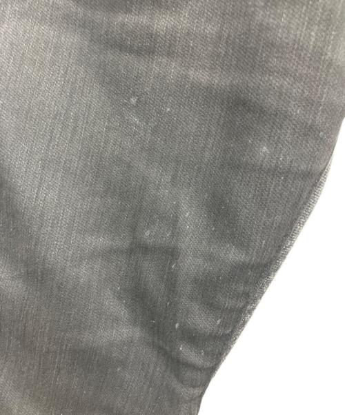 COMME des GARCONS JUNYA WATANABE MAN（コム デ ギャルソン ジュンヤ ワタナベ マン）COMME des GARCONS JUNYA WATANABE MAN (コム デ ギャルソン ジュンヤ ワタナベ マン) 綿ナイロンウレタンデニム×ウールチェック切替パンツ ブラック×グレー サイズ:XSの古着・服飾アイテム