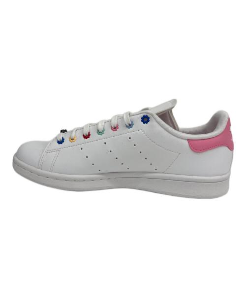 adidas（アディダス）adidas (アディダス) HELLO KITTY (ハローキティ) ローカットスニーカー STAN SMITH J ホワイト サイズ:24.5の古着・服飾アイテム